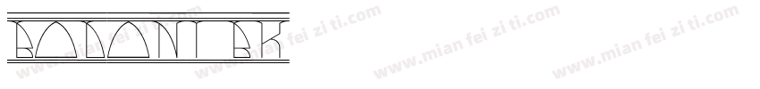 bodoni bk字体转换